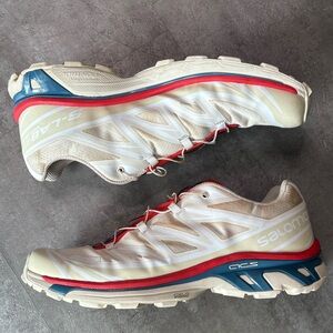Salomon XT-6 Shoes Mens 10.5 Red Blue